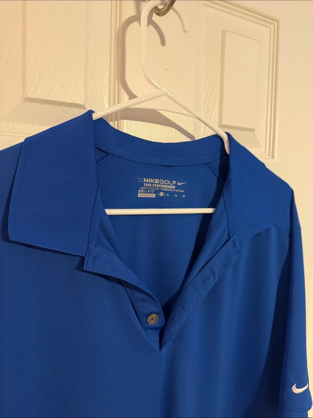 Nike Royal Blue Men's Golf Polo